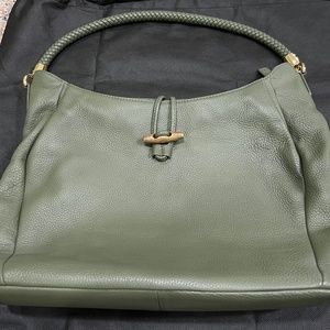Talbots Leather Hobo Shoulder Bag